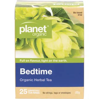 Planet Organic Herbal Tea Bags Bedtime 25pk