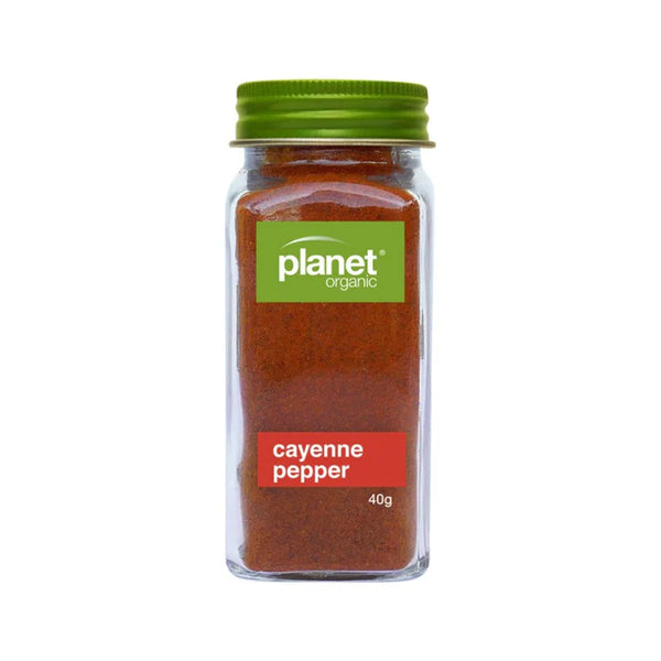 Planet Organic Spices Cayenne Pepper 40g