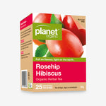 Planet Organic Herbal Tea Bags Rosehip Hibiscus 25pk