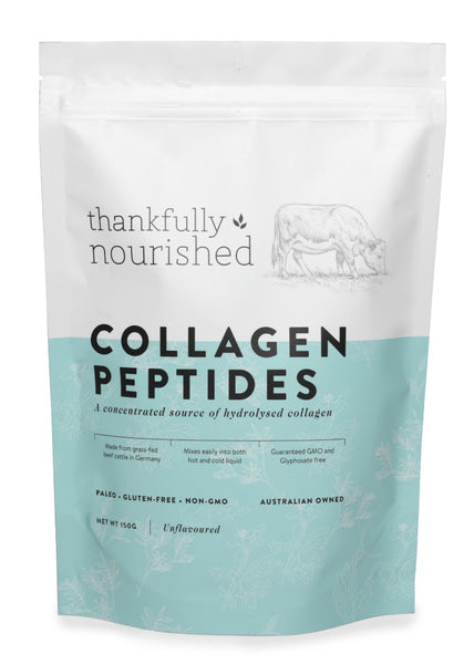 Thankfully Nourished Collagen Peptides Unflavoured 150g