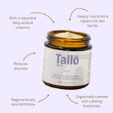 Tallo Skin Tallow Cream Calm 100ml