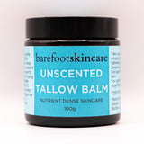 Barefoot Skin Care Tallow Balm 100g (choose fragrance)