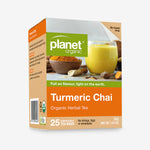 Planet Organic Herbal Tea Bags Turmeric Chai 25pk