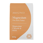 Amazing Oils Magnesium Flex Bath Flakes Magnesium Chloride & MSM 800g