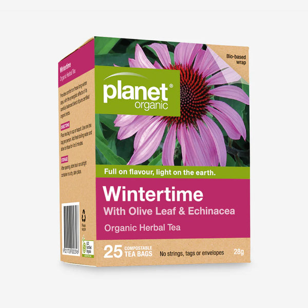 Planet Organic Herbal Tea Bags Wintertime 25pk