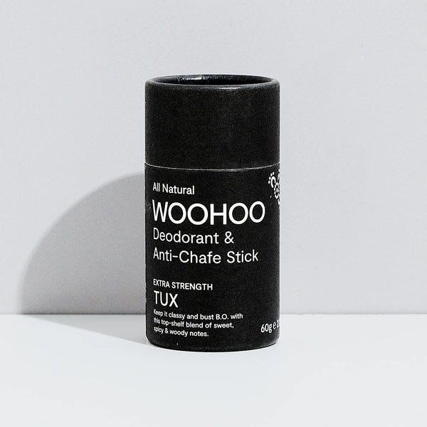 Woohoo Deodorant & Anti Chafe Stick Tux Extra Strength 60g