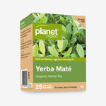 Planet Organic Herbal Tea Bags Yerba Mate 25pk
