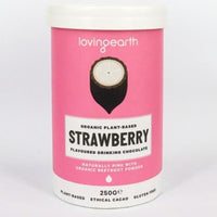 Loving Earth Drinking Chocolate Strawberry Organic 250g