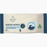 CleanLIFE Water Plastic-Free Baby Wipes with Aloe Vera & Vitamin E Blue 80 pack