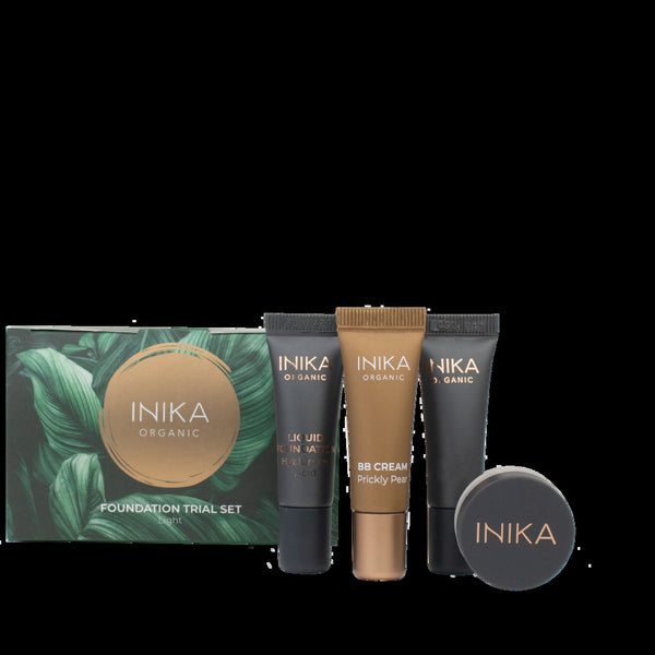 INIKA Organic Foundation Trial Pack - Light