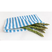 4MyEarth Reuseable Food Bag 25cm x 20cm Denim Stripes