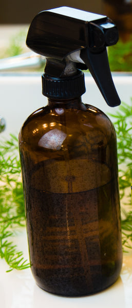 Spray Bottle Amber Glass 500ml