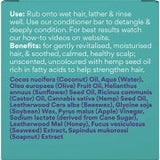 Beauty & The Bees Shampoo Bar Happy Hemp Seed Oil & Honey 120g