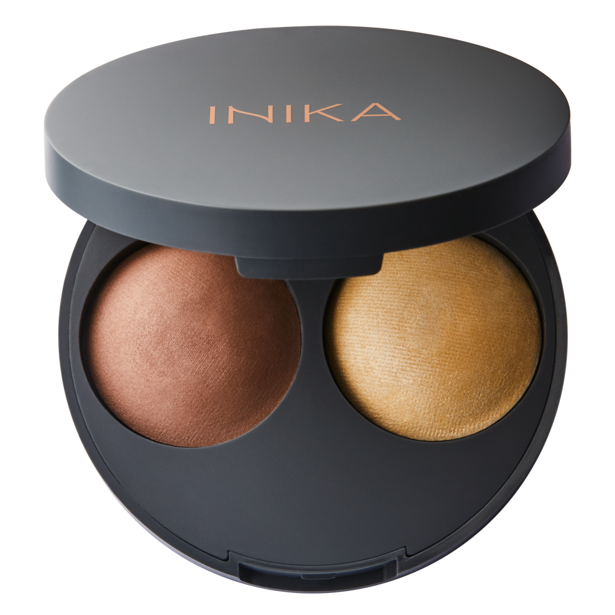 INIKA Organic Baked Contour Duo 'Teak' 5g – thenutbank