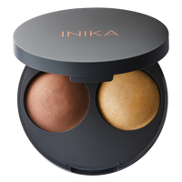 INIKA Organic Baked Contour Duo 'Teak' 5g