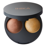 INIKA Organic Baked Contour Duo 'Teak' 5g