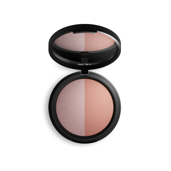 INIKA Organic Mineral Baked Blush Duo 'Pink Tickle' 6.5g