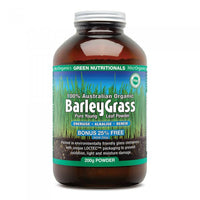 Green Nutritionals  100% Australian Organic Barley Grass Powder 200g