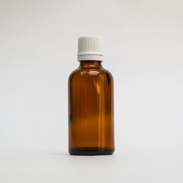 Bottle Amber Glass For essential Oils 100ml with dripolator lid
