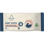 CleanLIFE Plastic-Free Baby Wipes With Chamomile & Jojoba Pink 80 pack