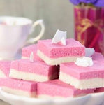 Raw Treats Christmas Coconut Ice Slice