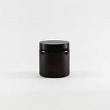 Jar For DIY Lip Balm and Creams Amber Glass 30ml with lid