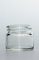Jar For DIY Lip Balm and Creams Glass 15ml with lid