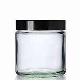 Jar For DIY Creams Glass 120ml with lid