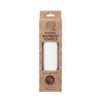 ECO Basics White Magic Reusable Bamboo Towels pk20