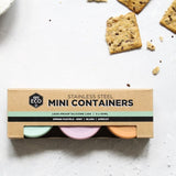 Ever Eco Stainless Steel Mini Containers Spring Pastels 3 x 60ml