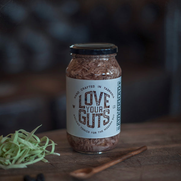 Love Your Guts Sauerkraut Carrot, Carraway & Dill 250g