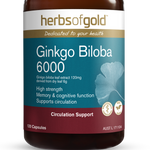 Ginkgo Biloba  6000mg 120 tablets