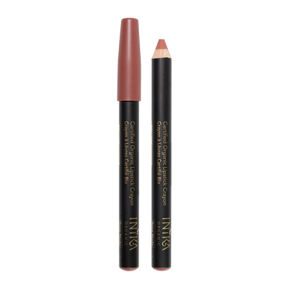 INIKA Organic Certified Organic Lipstick Crayon 'Rose Nude' 3g
