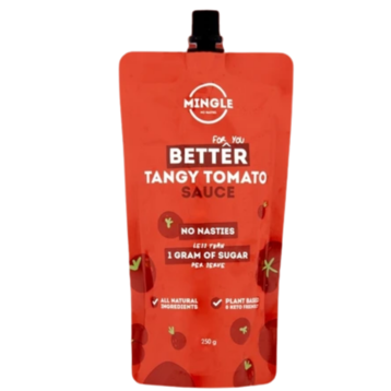 Mingle Better For You Tangy Tomato Sauce 250g
