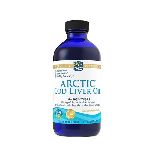 Arctic Cod Liver Oil Unflavoured Nordic Naturals 237ml