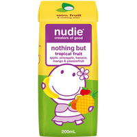 Nudie Nothing But Tropical Fruit Juice 200ml