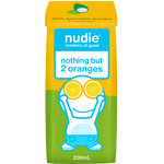 Nudie Nothing But 2 Oranges Juice 200ml