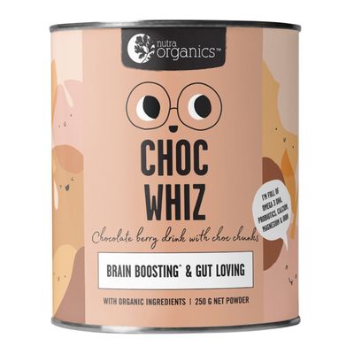 Nutra Organics Choc Whiz 250g