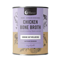 Bone Broth Powder Chicken - Nutra Organics - Adaptogenic Mushrooms 125g
