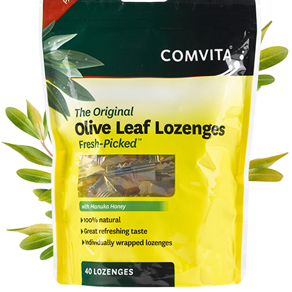 Comvita Lozenges  Olive Leaf Extract with Manuka Honey 40pk