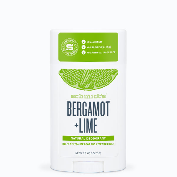 Schmidt's Deodorant Stick Bergamot & Lime 75g