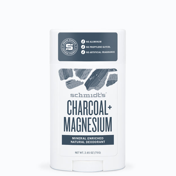 Schmidt's Deodorant Stick Charcoal & Magnesium 75g