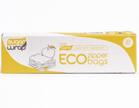 Sugarwrap Eco Zip Lock Bags (Made From Sugarcane) Large 25x35cm pk20