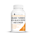 Natures Help Organic Turmeric Capsules 120 caps