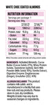 Vitawerx Protein Keto White Chocolate Coated Almonds 60g