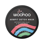 Woohoo Armpit Detox Mask (Tin)  Detoxifying Clay & Silver 50g