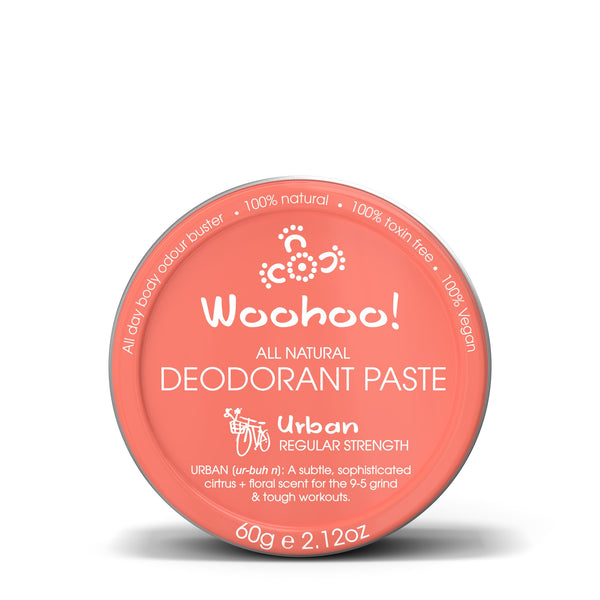 Woohoo All Natural Deodorant Paste (Tin) Urban 60g