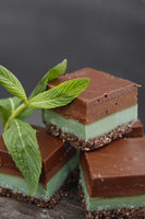 Raw Treats Choc Mint Slice