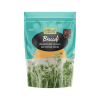 Untamed Health Broccoli Organically Grown Sprouting Seeds 100g