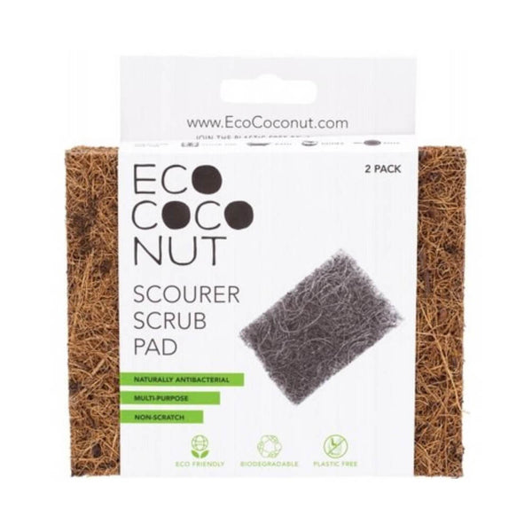 EcoCoconut Scourer Scrub Pad 2 pack